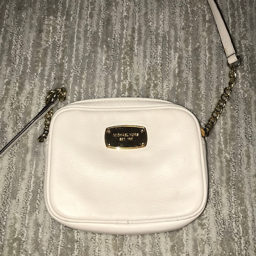 White Michael Kors Purse